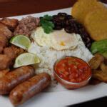  Bandeja Paisa - En fest för smaklökarna som kombinerar det rika och det pikanta i en enda måltid